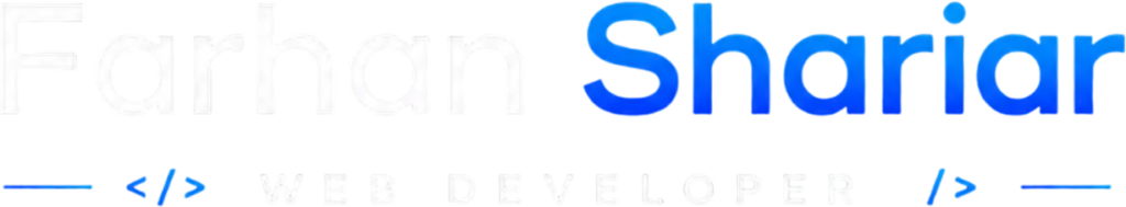 Farhan Shariar Web Developer Logo