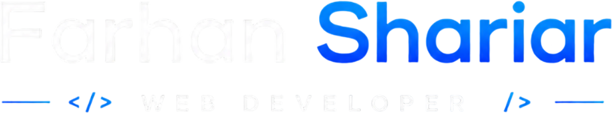 Farhan Shariar Web Developer Logo
